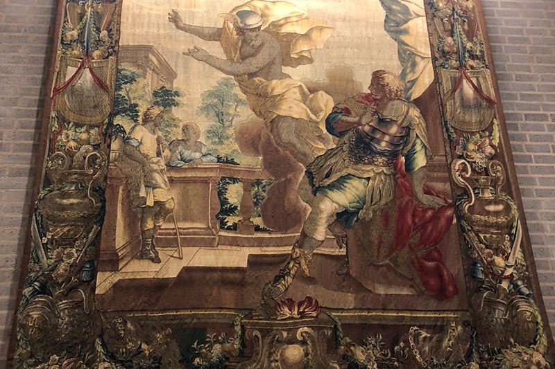 Middeleeuwse Gobelin stadhuis Nijmegen Middeleeuwse Gobelin stadhuis Nijmegen