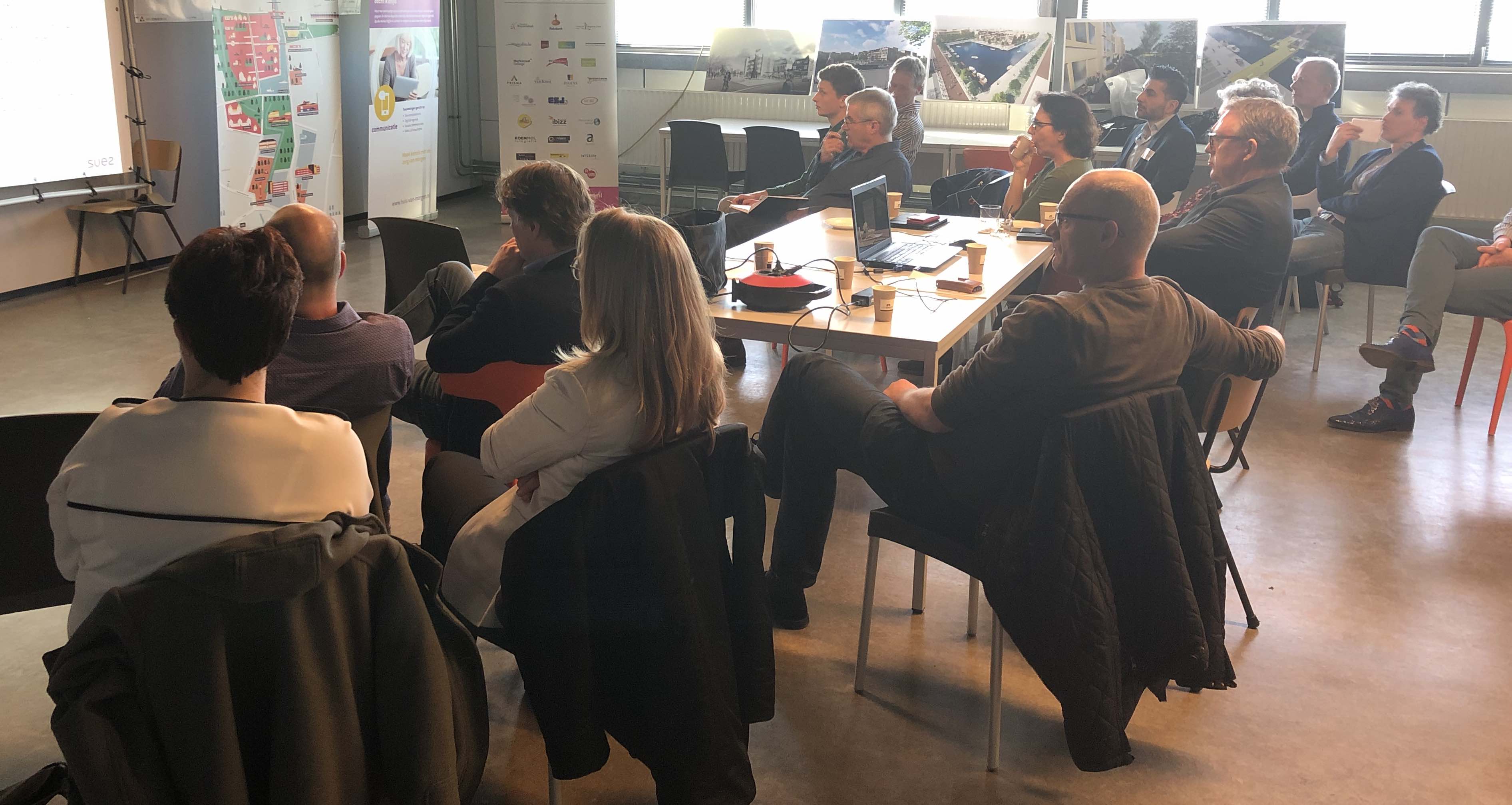 Aandacht voor de presentaties