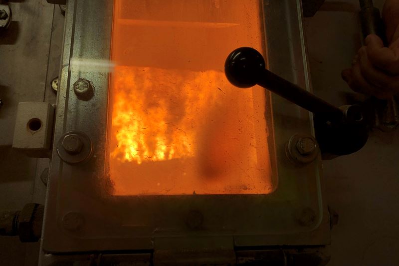 Brander in actie Brander in actie