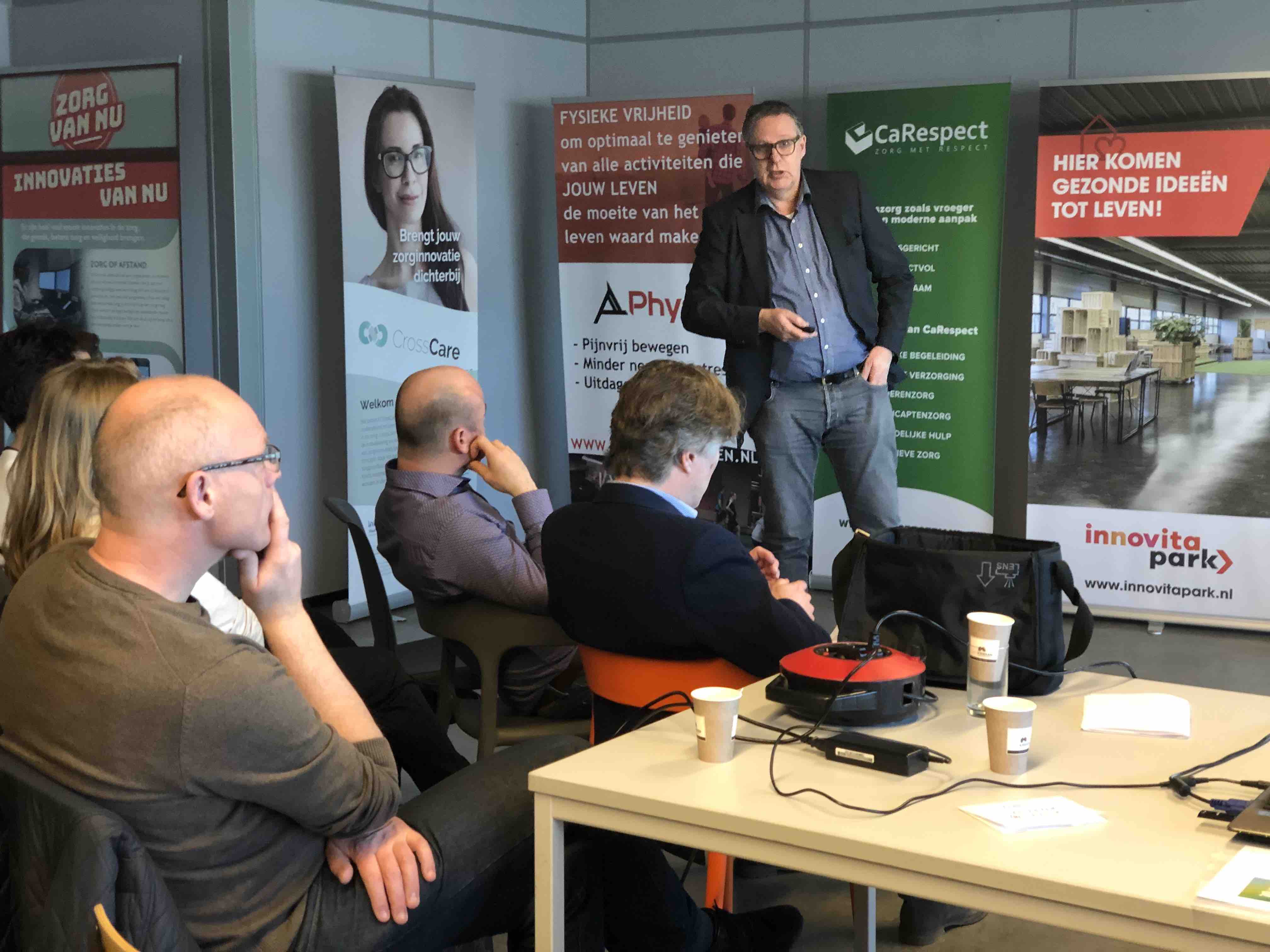 Dick Maaskant in actie