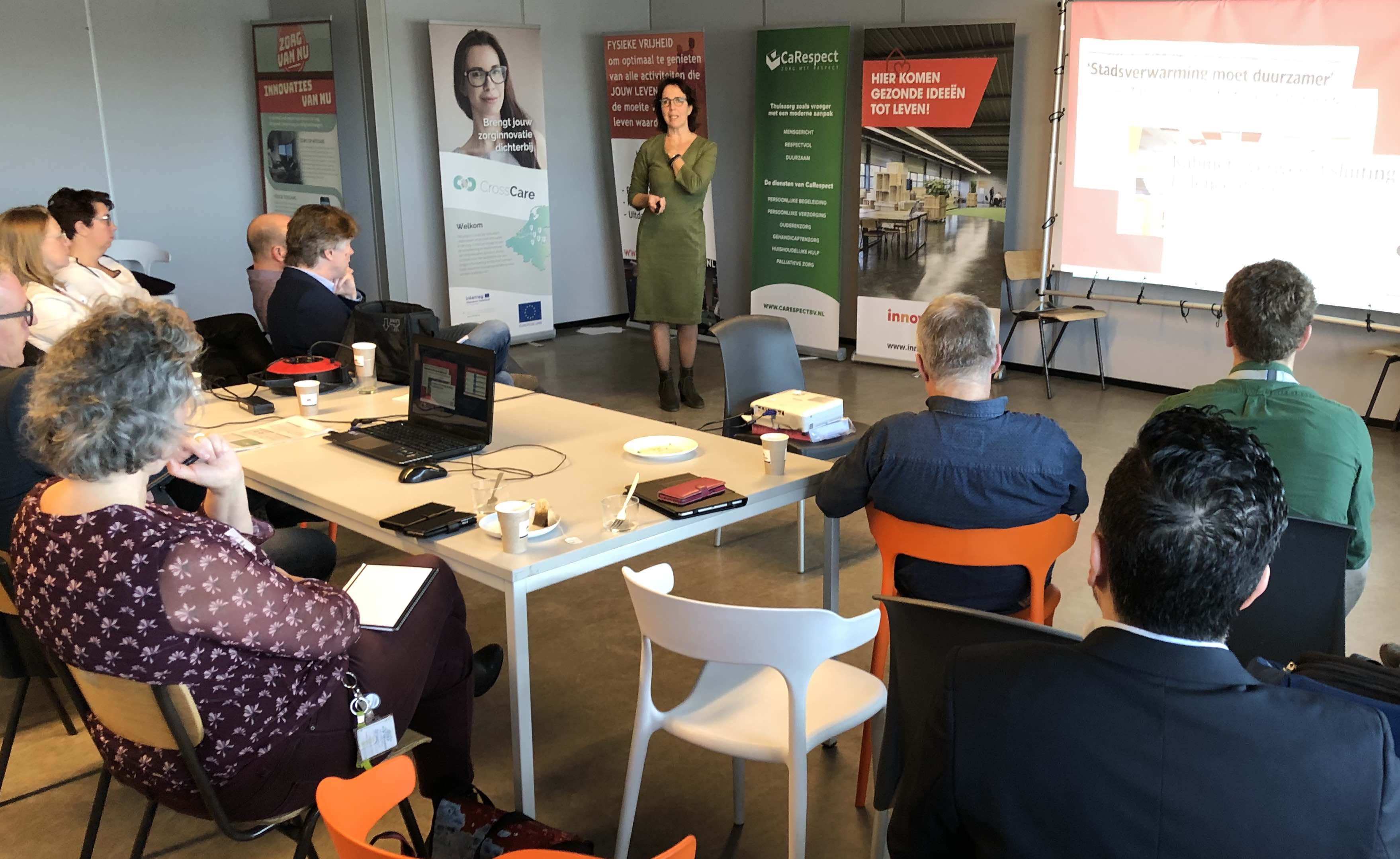 Myranda Beljaars in actie