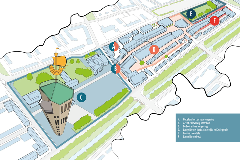 Emmeloord centrumontwikkeling impressie Emmeloord centrumontwikkeling impressie