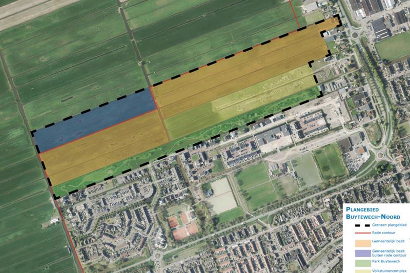 Plangebied Buytewech Noord Plangebied Buytewech Noord