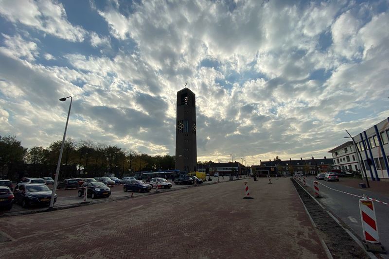 Poldertoren met De Deel Emmeloord Poldertoren met De Deel Emmeloord